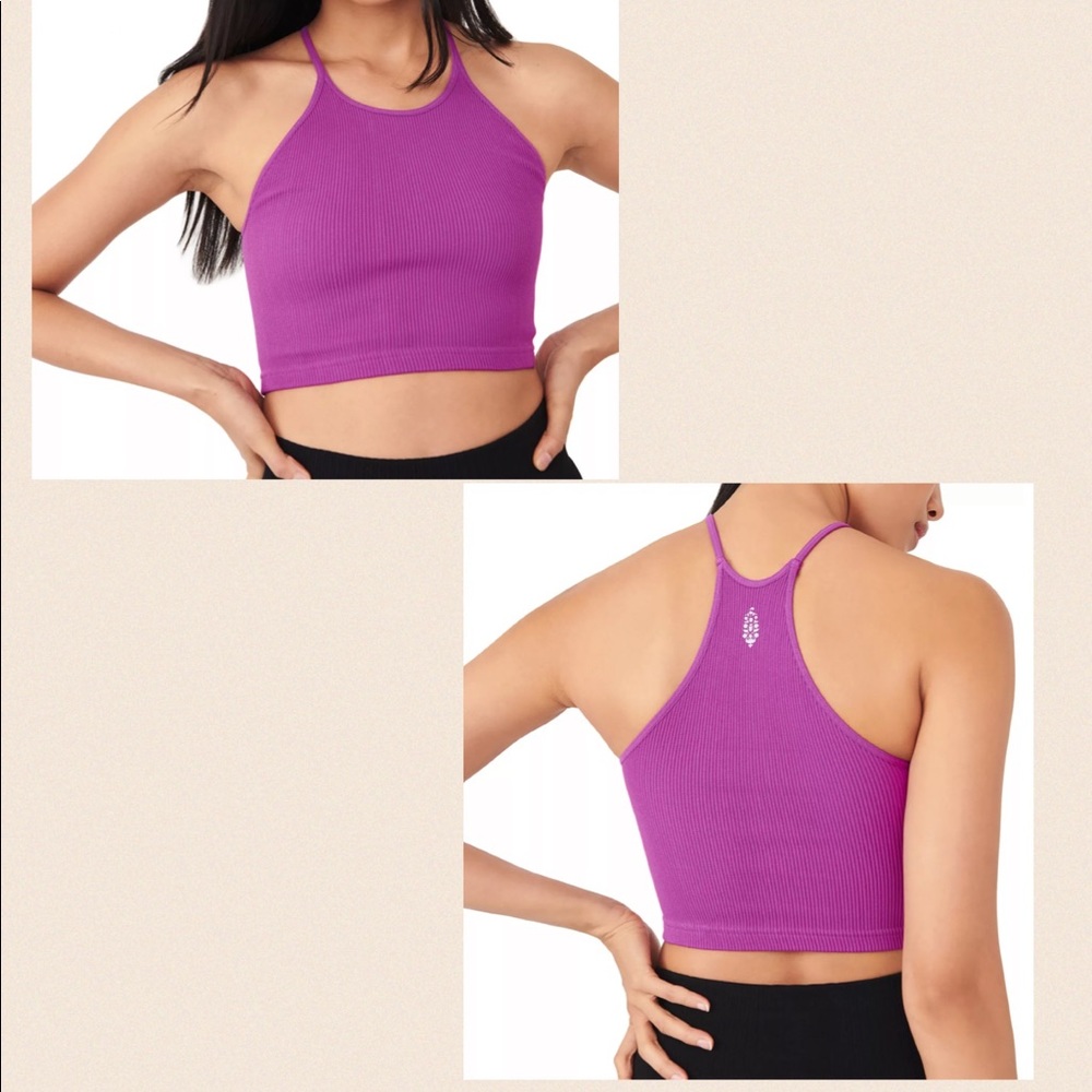 NEW Free People Movement Good Karma
Happiness Runs Crop Top - Picture 1 of 5